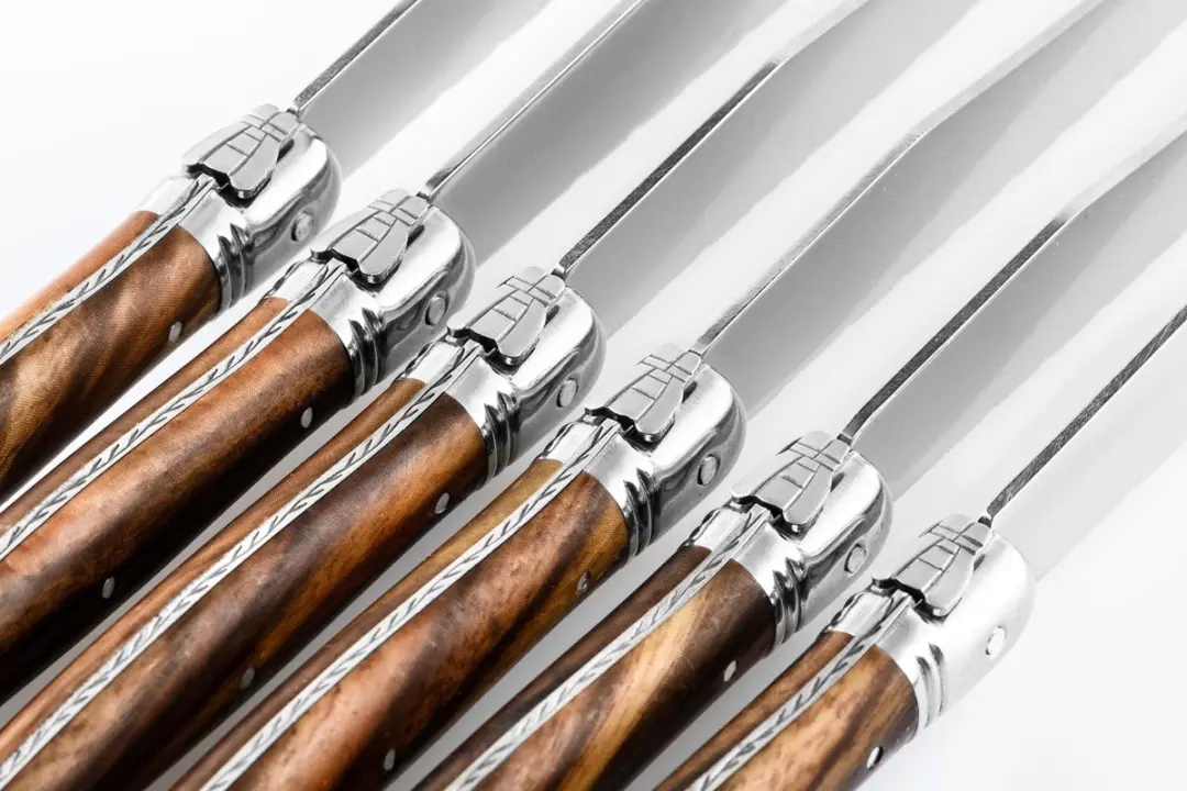 Laguiole Style de Vie Premium Line Steakmessen - 6-delig - Dark Wood