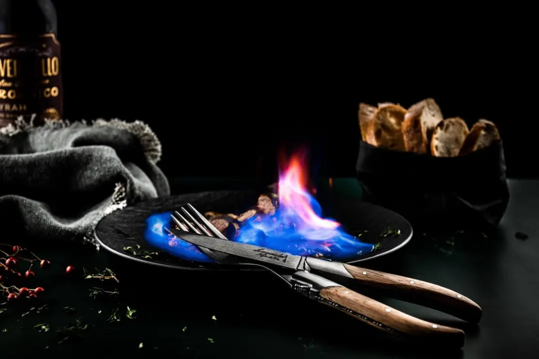 Laguiole Style de Vie Luxury Line Steakmessenset 6-delig - Eikenhout