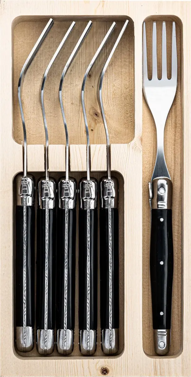 Laguiole Style de Vie Premium Line Vorken 6-delig