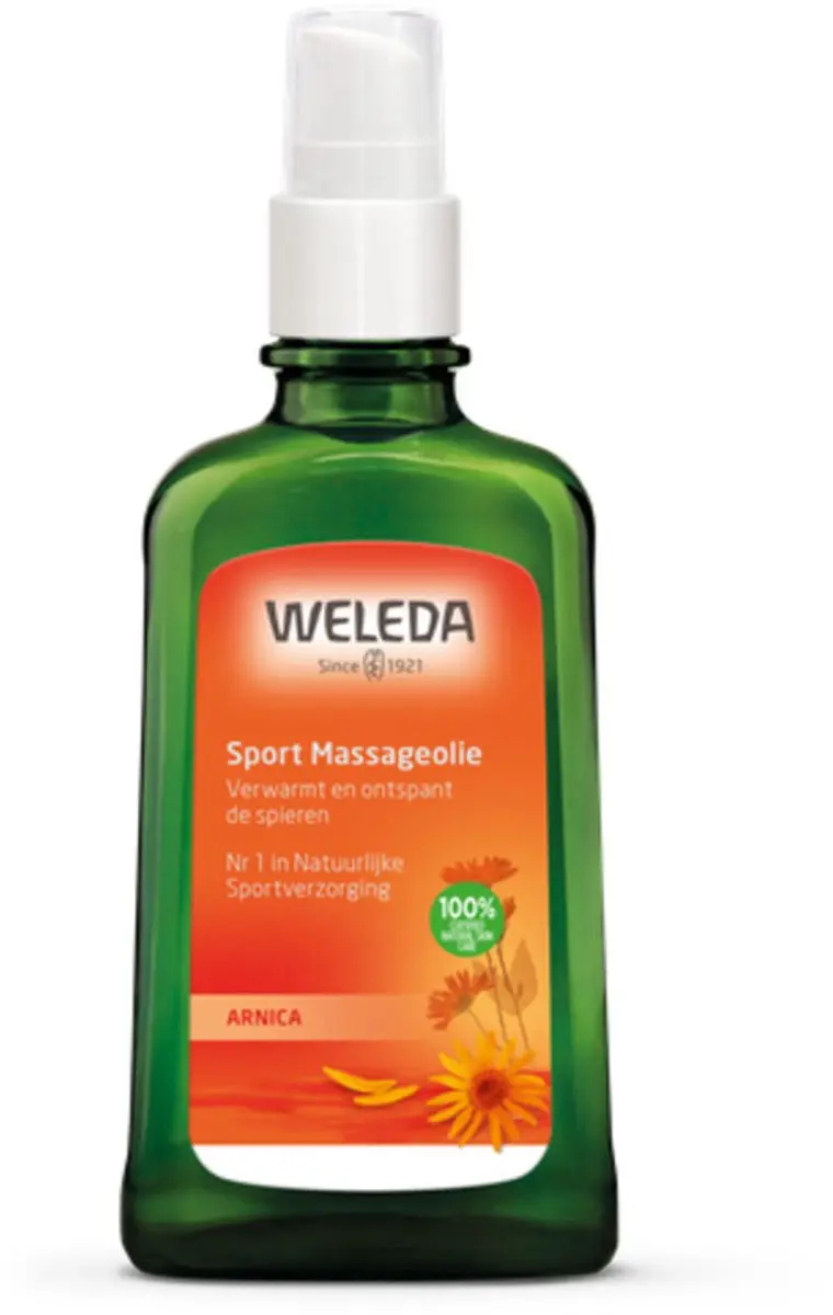 Weleda Arnica Sport Massageolie Rozemarijn & Lavendel 100ml