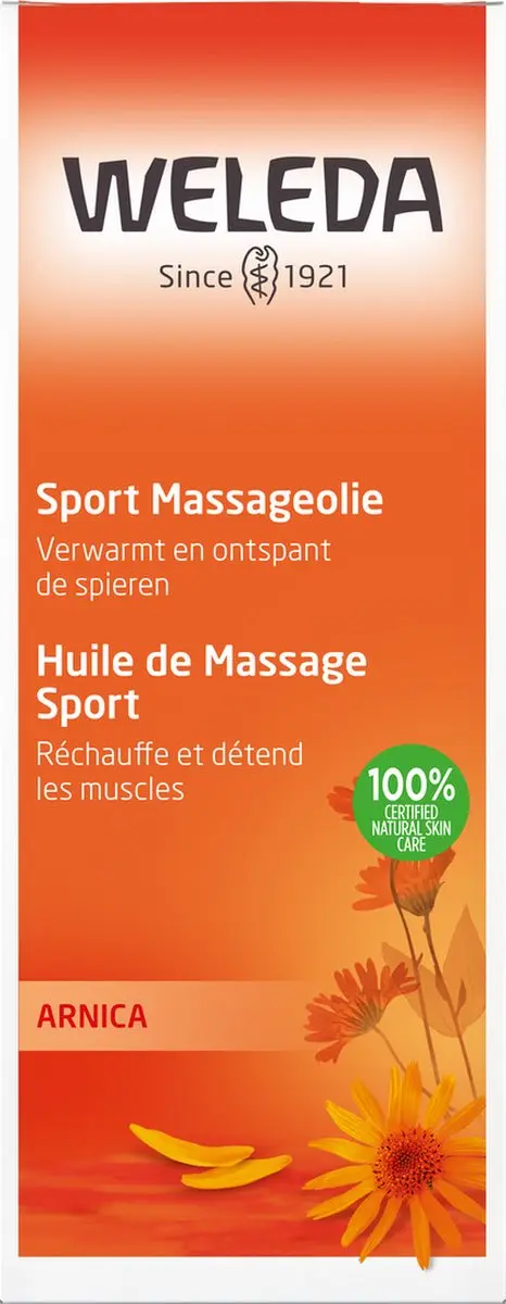 Weleda Arnica Sport Massageolie Rozemarijn & Lavendel 100ml