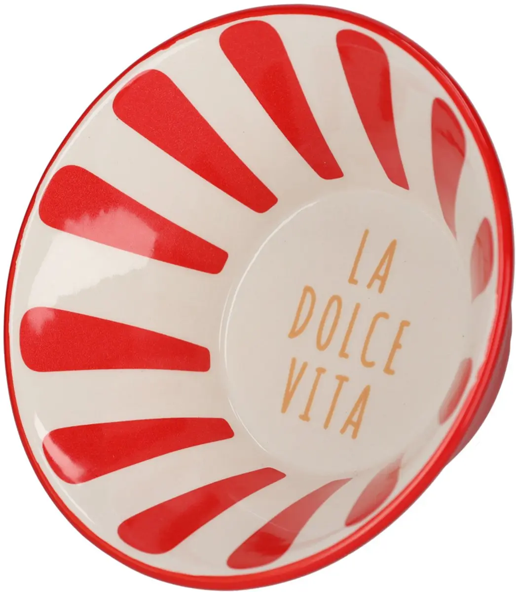 JENS Living La Dolce Vita Kom Rood