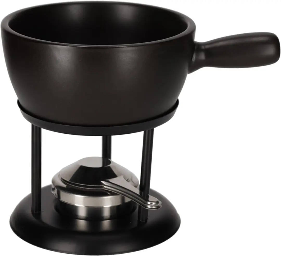 JENS Living Fondue Set Zwart Large