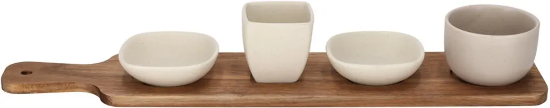 JENS Living Bits & Bites Serveerset Faas Wit