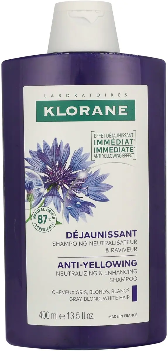 Klorane Centaureas Bio Kleurneutraliserende Shampoo 400ml