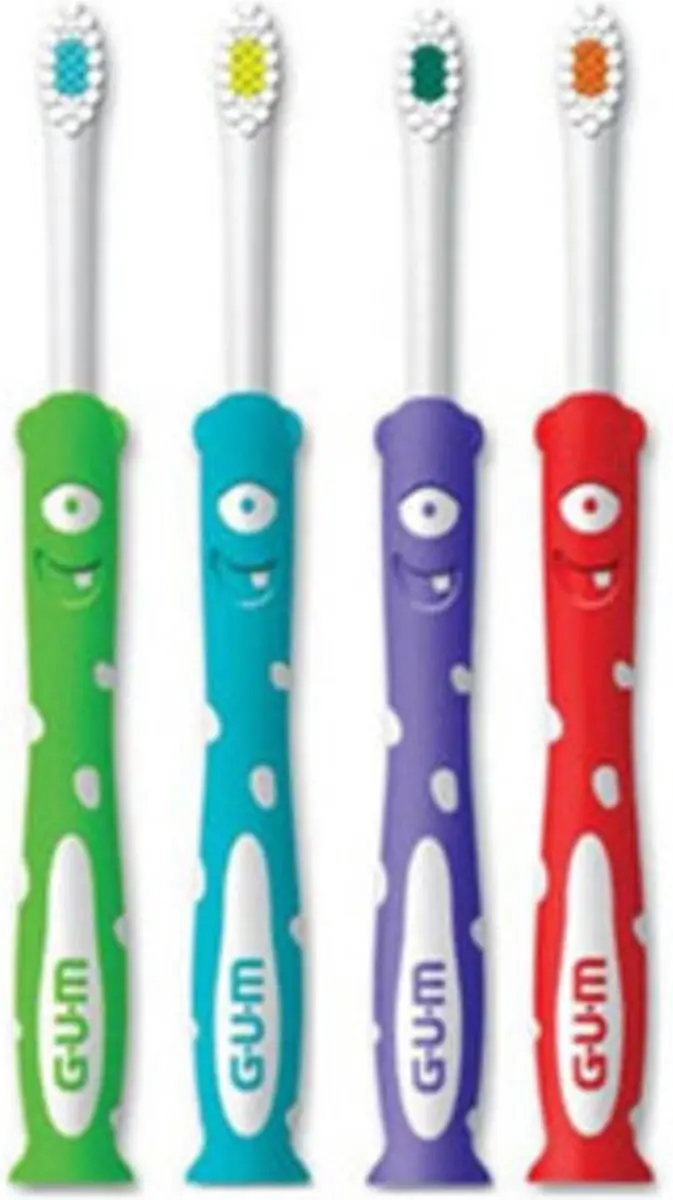 Gum Sunstar Kids Tandenborstel - Blauw/Groen