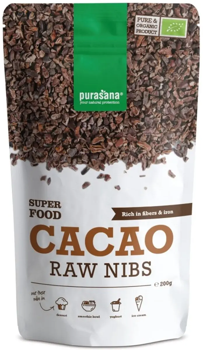 Purasana Cacao Raw Beans 200g
