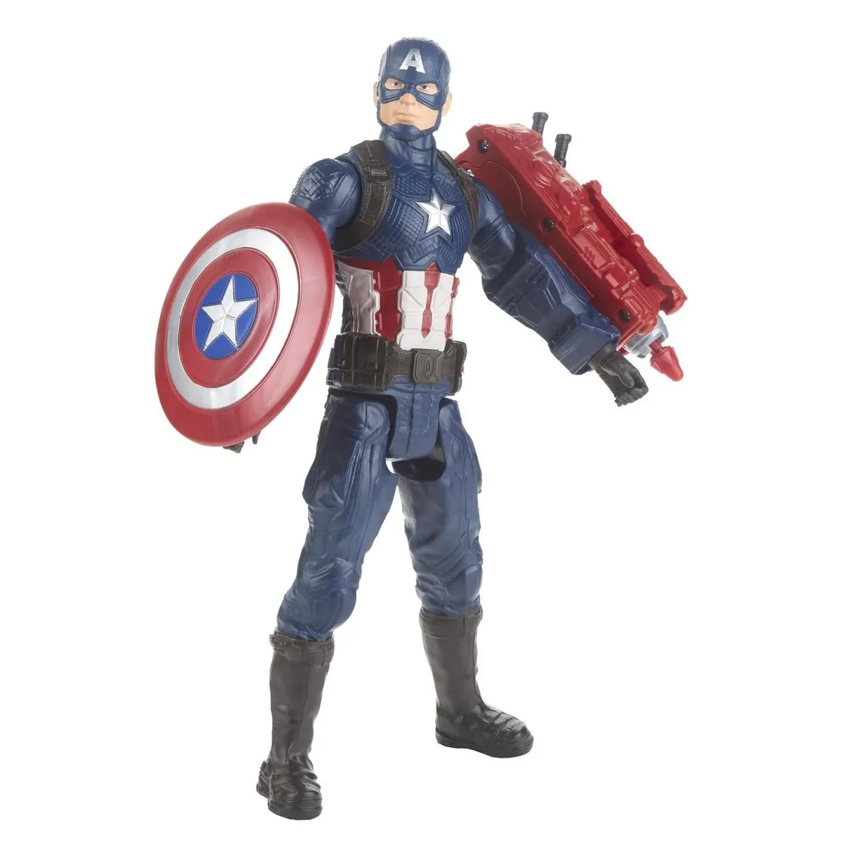 Marvel Avengers Captain America Speelfiguur Power FX 29cm - E3919EU4 - afbeelding 6 van 6