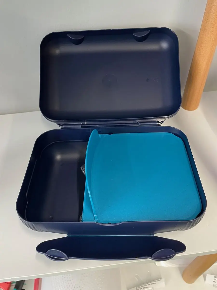 Tupperware broodtrommel (voorheen snackpack) met uniek kleur Ecofles 750 ml