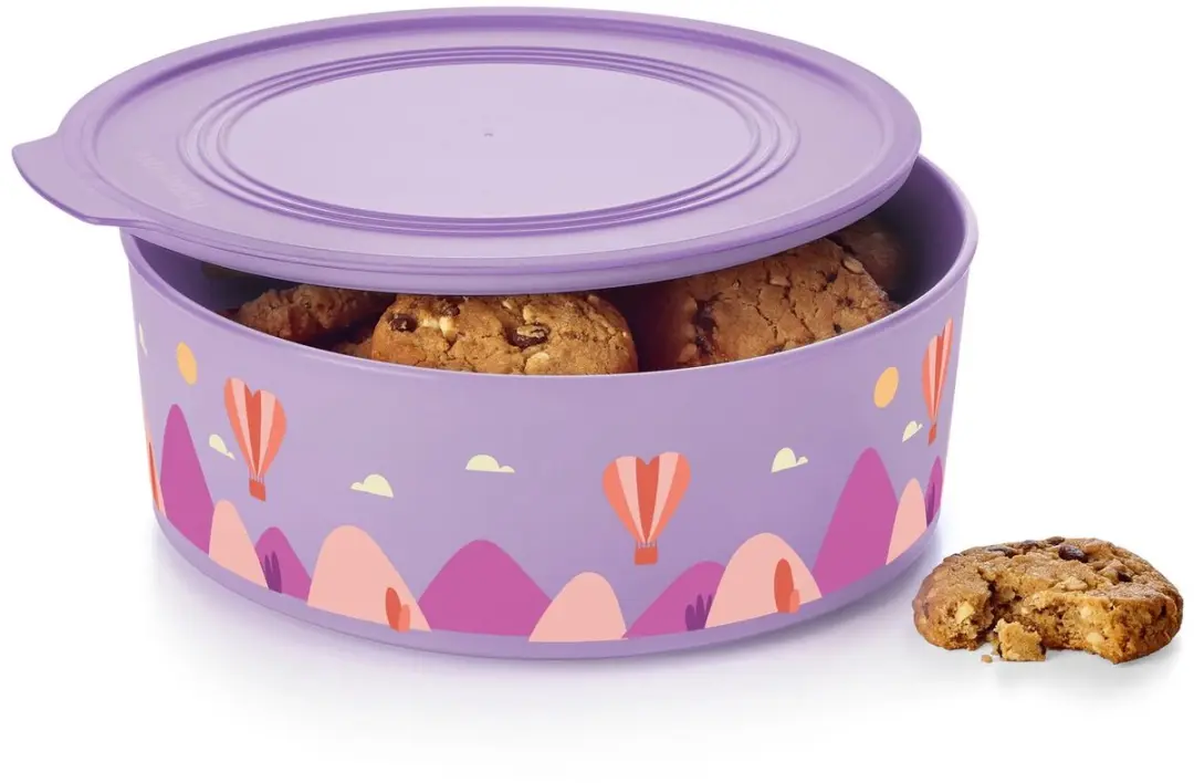 Tupperware Koekjesdoos met opdruk