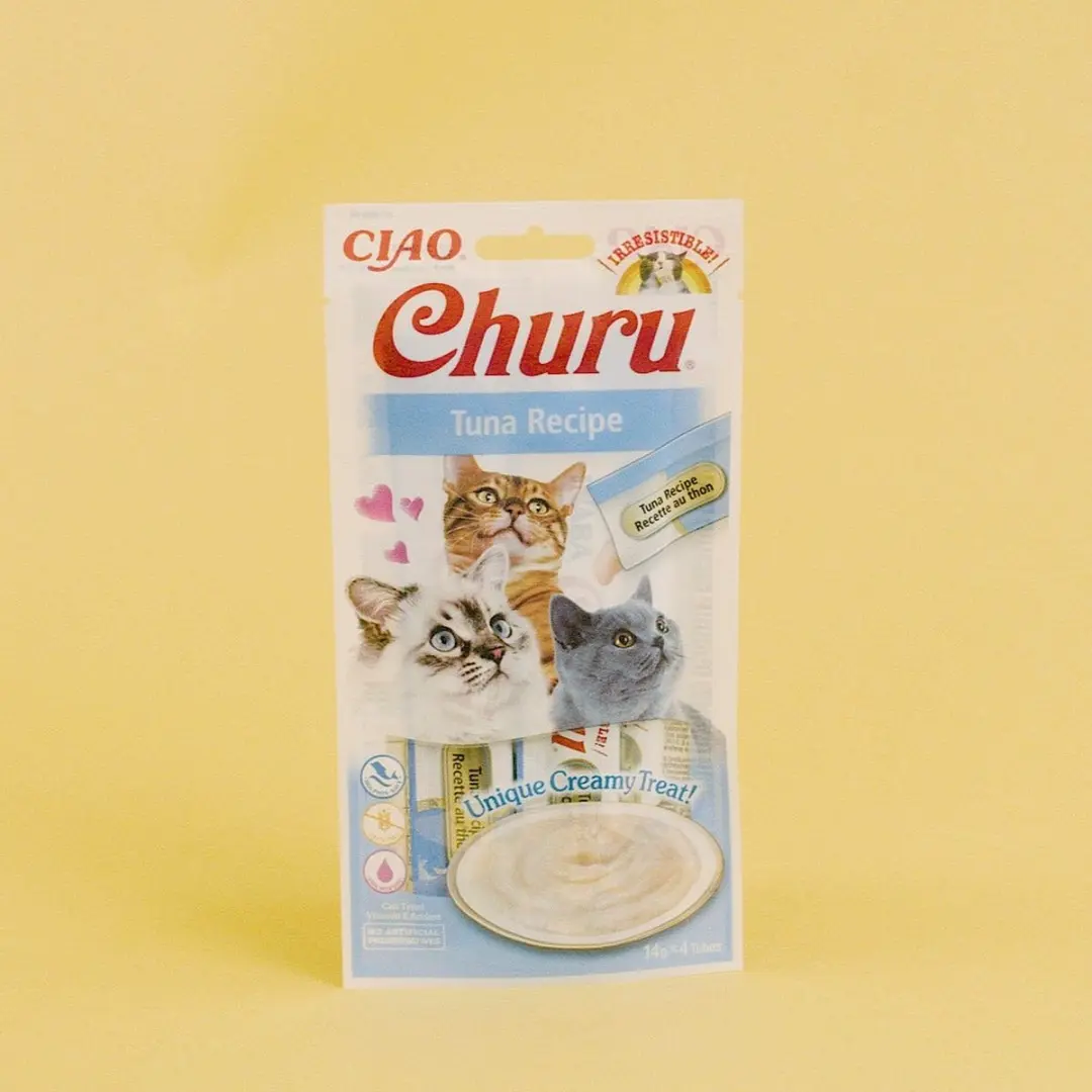 Inaba Churu Purée Tonijn 56g - 4 Sticks