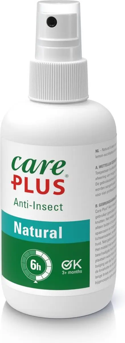 Care Plus Anti-Insect Natural Spray 200ml - Muggen/Teken