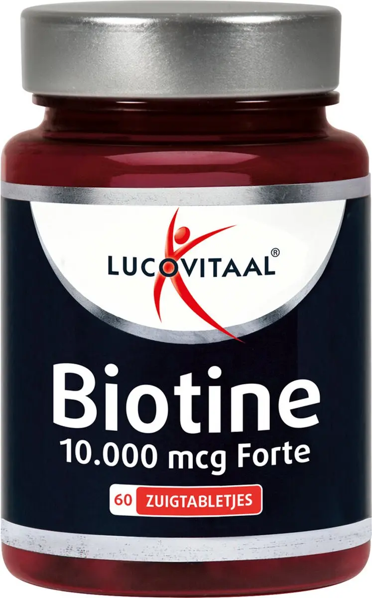 Lucovitaal Biotine 10.000 mcg Forte Zuigtabletten - 60 Stuks