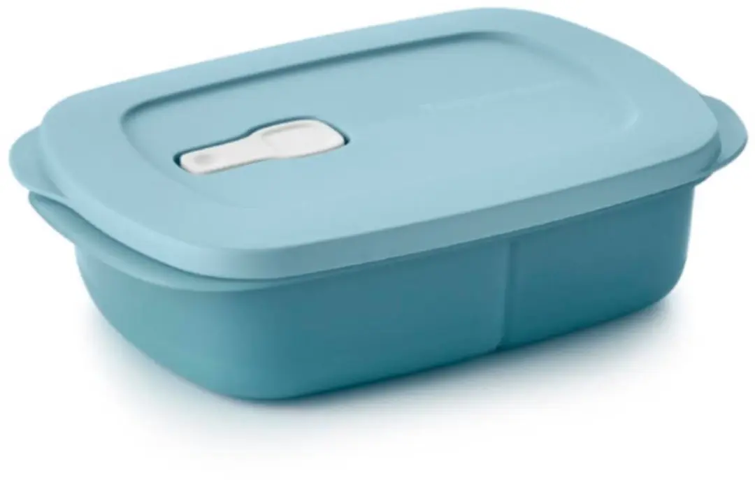 Tupperware Drievaksdoos (lunchbox), Magnetronbestendig, Lekvrij
