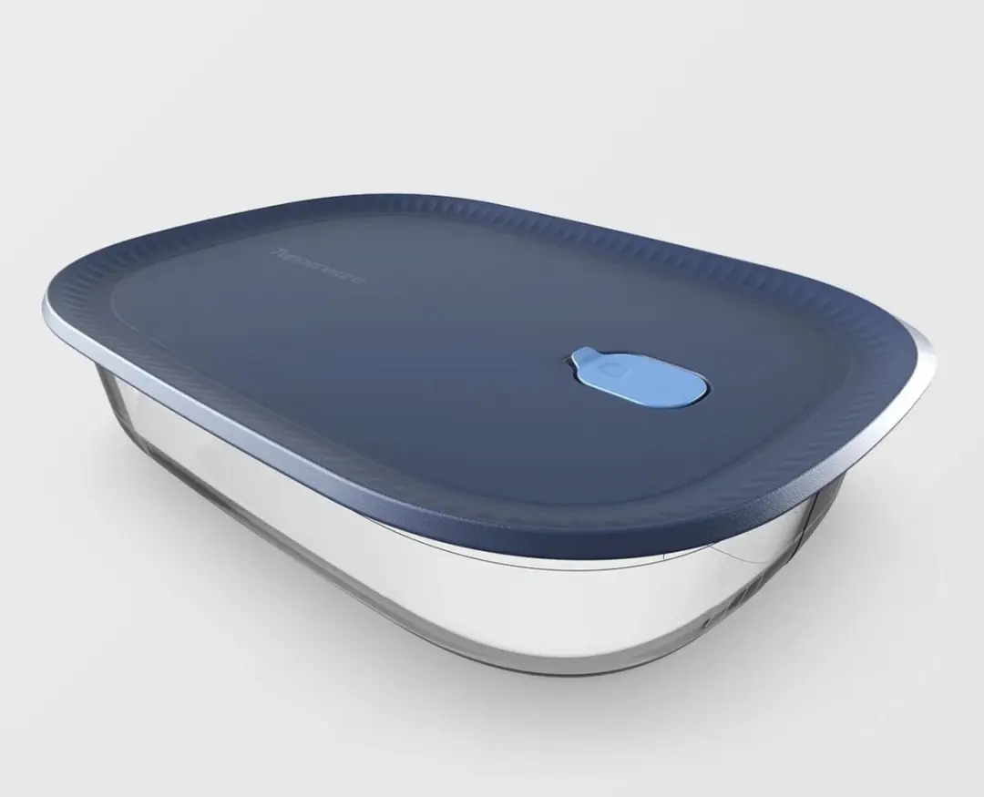 Tupperware voila glazen oven/magnetronschaal