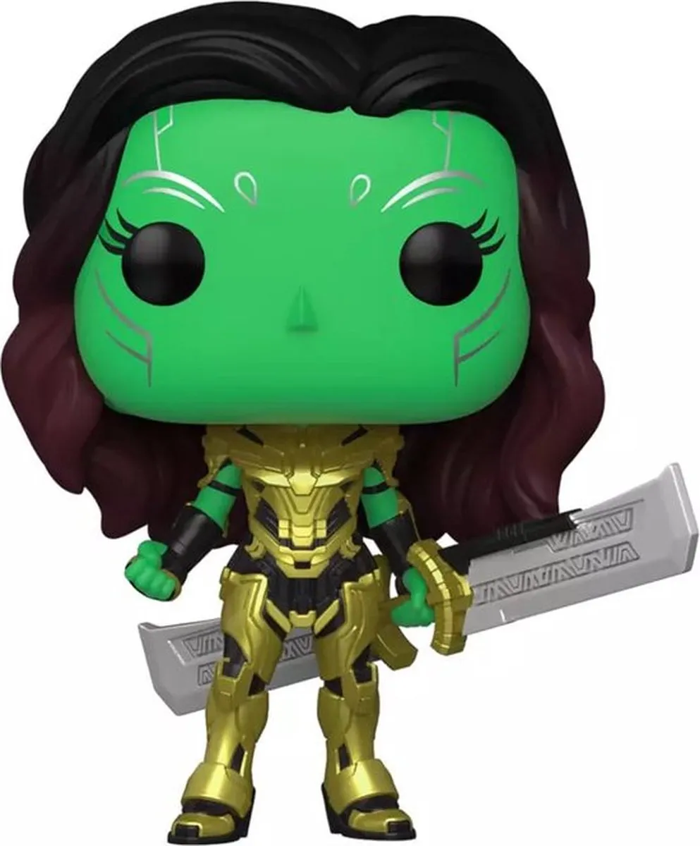 Marvel Funko POP! What If...? Gamora met Thanos' Zwaard - 9cm - Multicolor