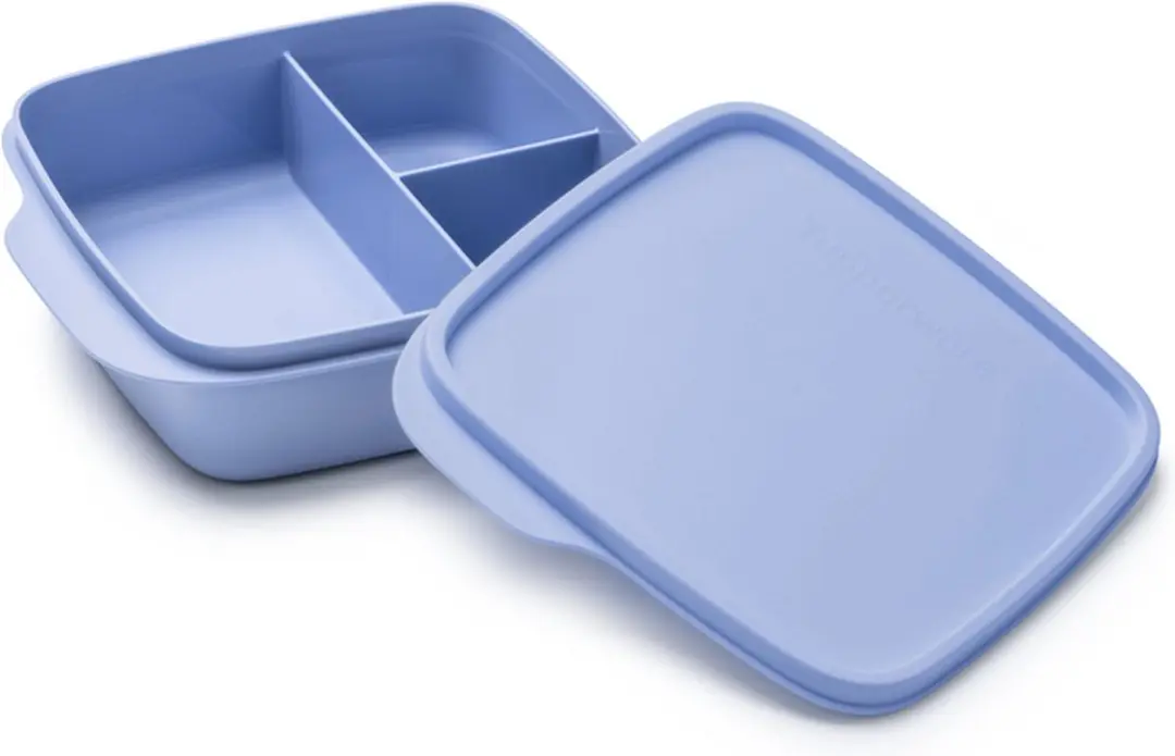 Tupperware drievaksdoosje nieuwe kleur lila