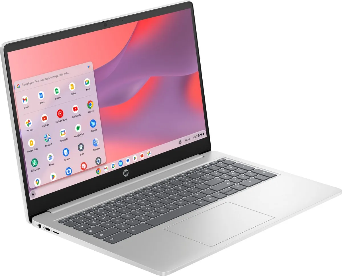HP Chromebook 15a-nb0240nd - i3-N305 8GB 128GB Wi-Fi 6E - Zilver