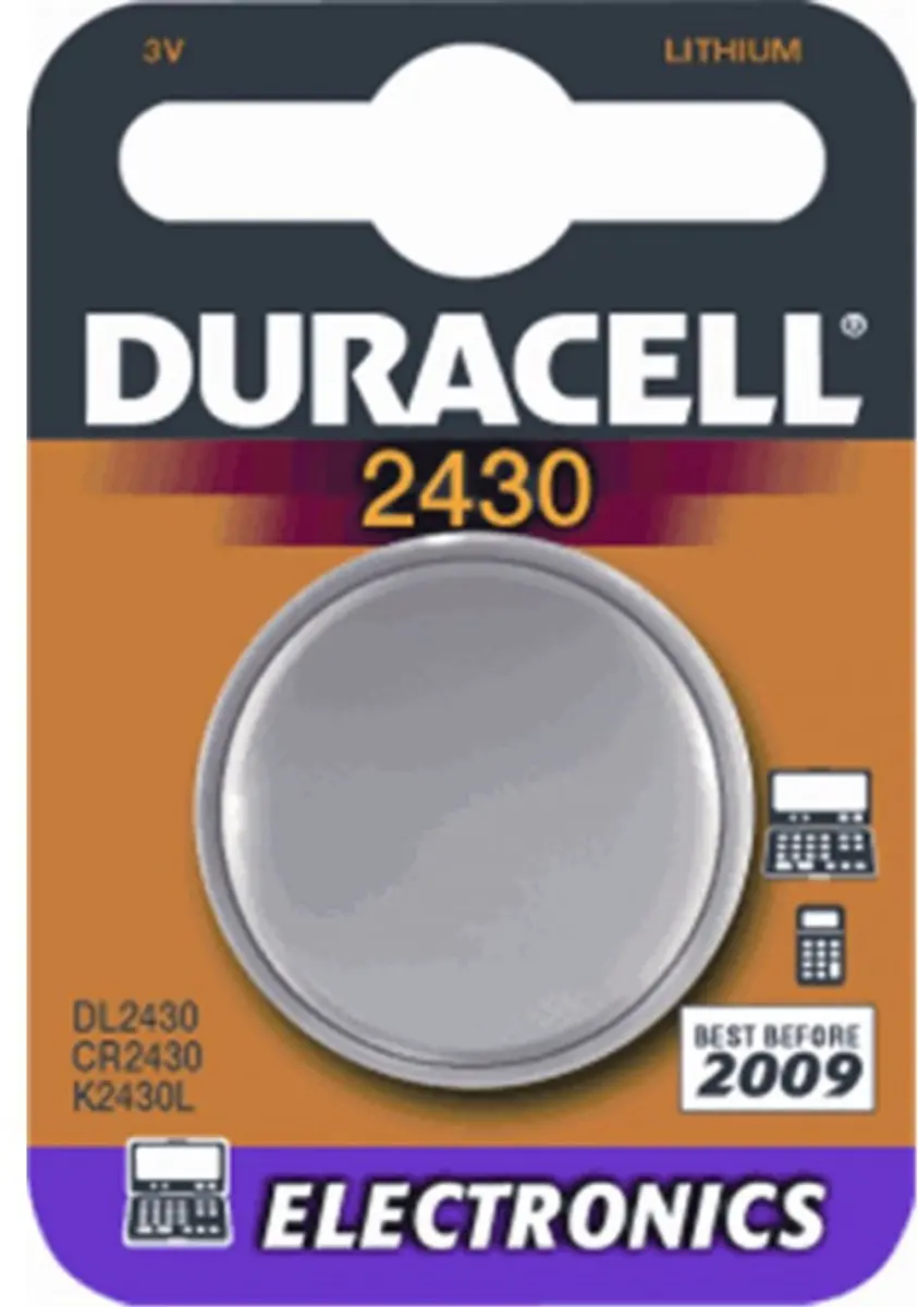Duracell Electronics 2430 Knoopcel - 1 Stuk