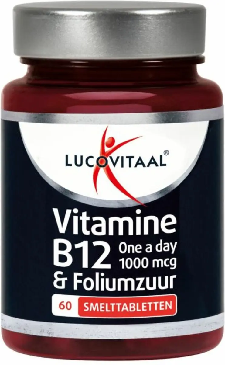Lucovitaal Vitamine B12 & Foliumzuur 60 Smelttabletten