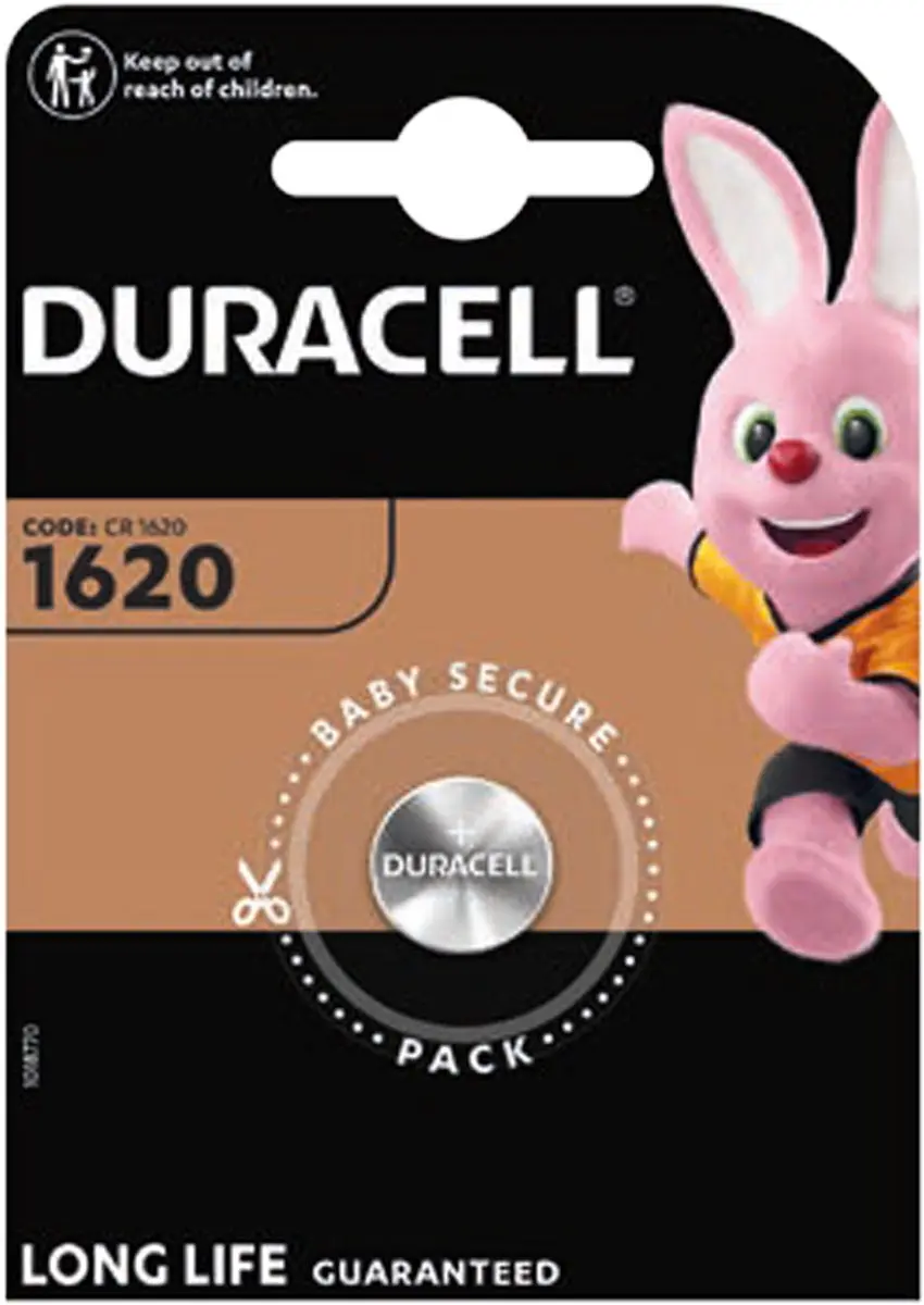 Duracell 1620 Knoopcel - 1 Stuk