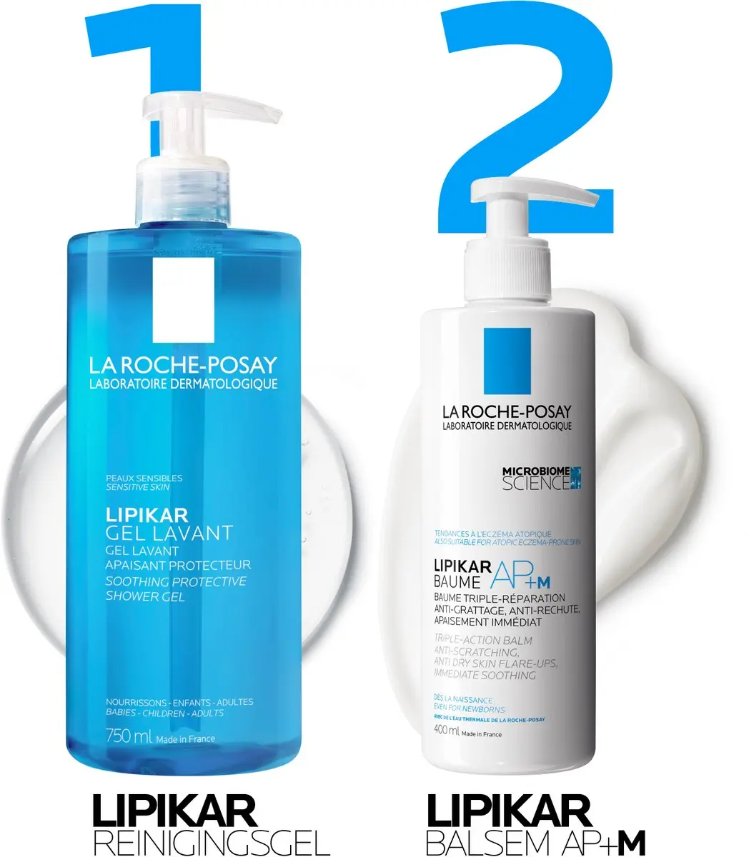 La Roche-Posay Lipikar Reinigingsgel Navulling 400ml