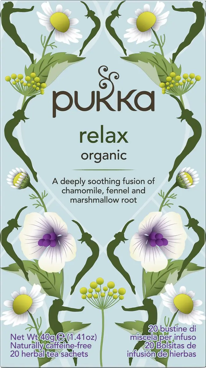 Pukka Relax Biologische Kruidenthee