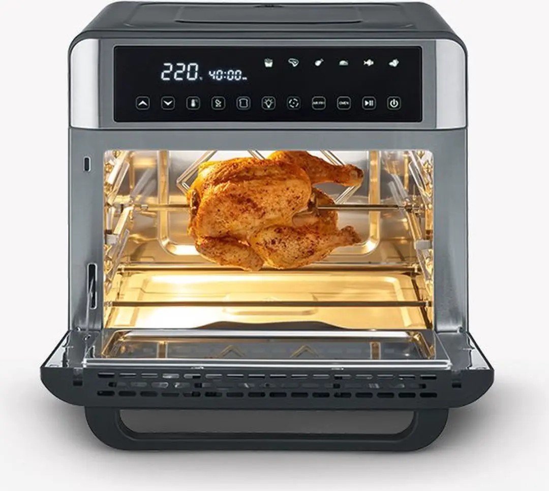 Severin TO 9579 Bak- en Braadoven 25L - 12-in-1 - Zwart/Zilver - afbeelding 3 van 6