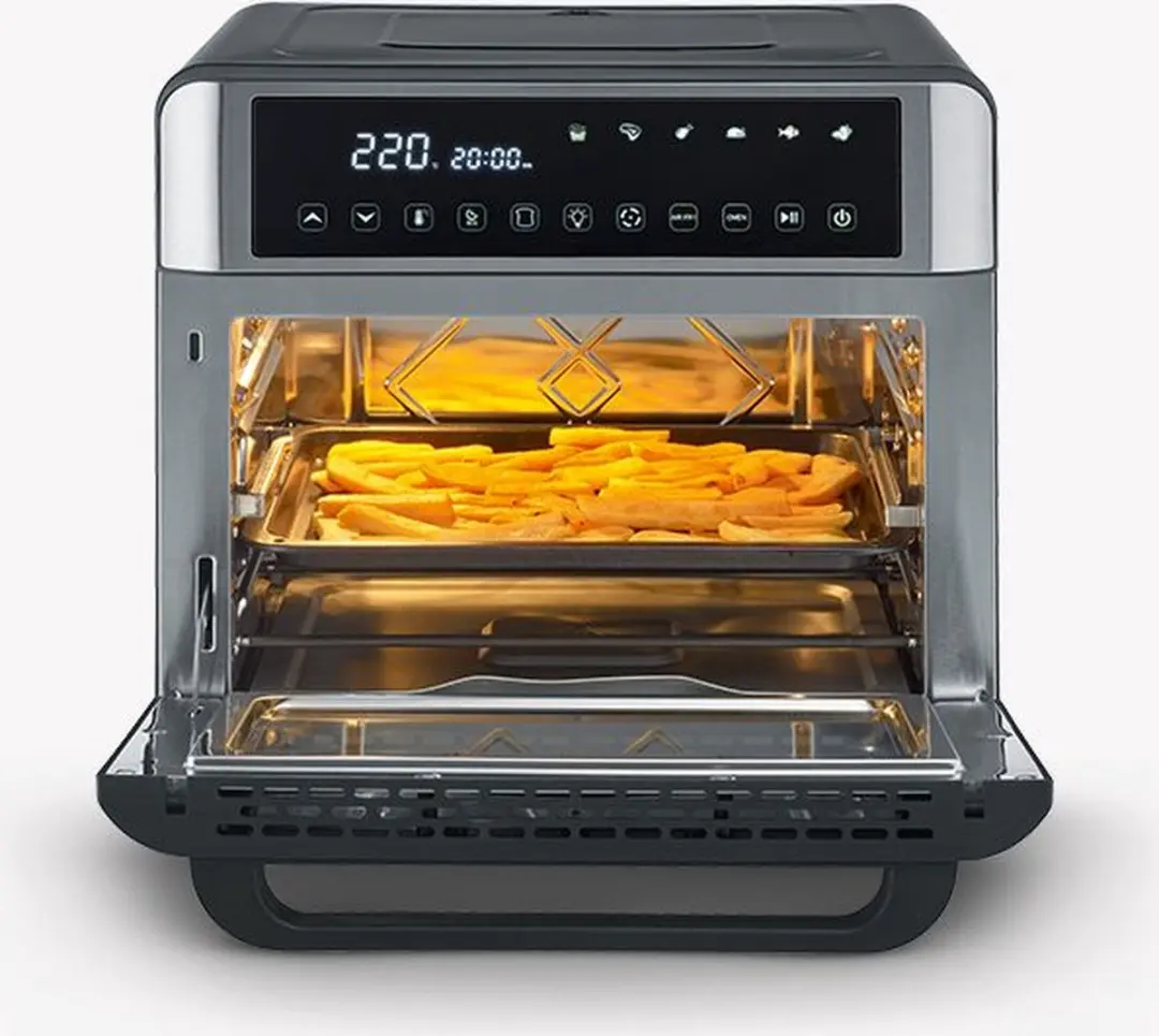 Severin TO 9579 Bak- en Braadoven 25L - 12-in-1 - Zwart/Zilver - afbeelding 2 van 6