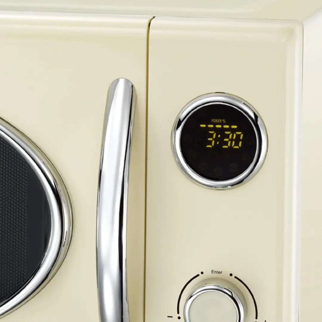 Melissa Vrijstaande Magnetron met Grill 23L 800W - Crème Wit