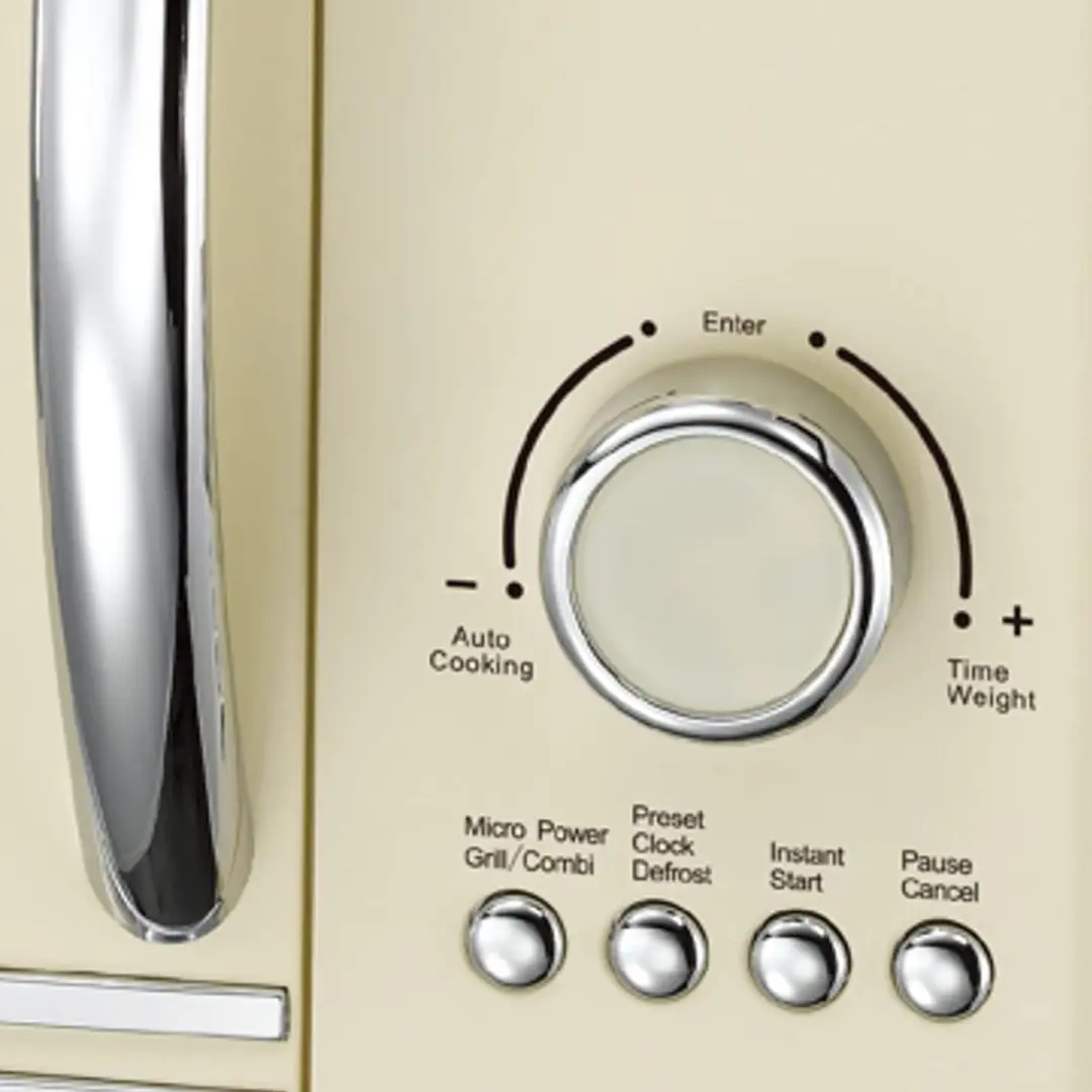 Melissa Vrijstaande Magnetron met Grill 23L 800W - Crème Wit