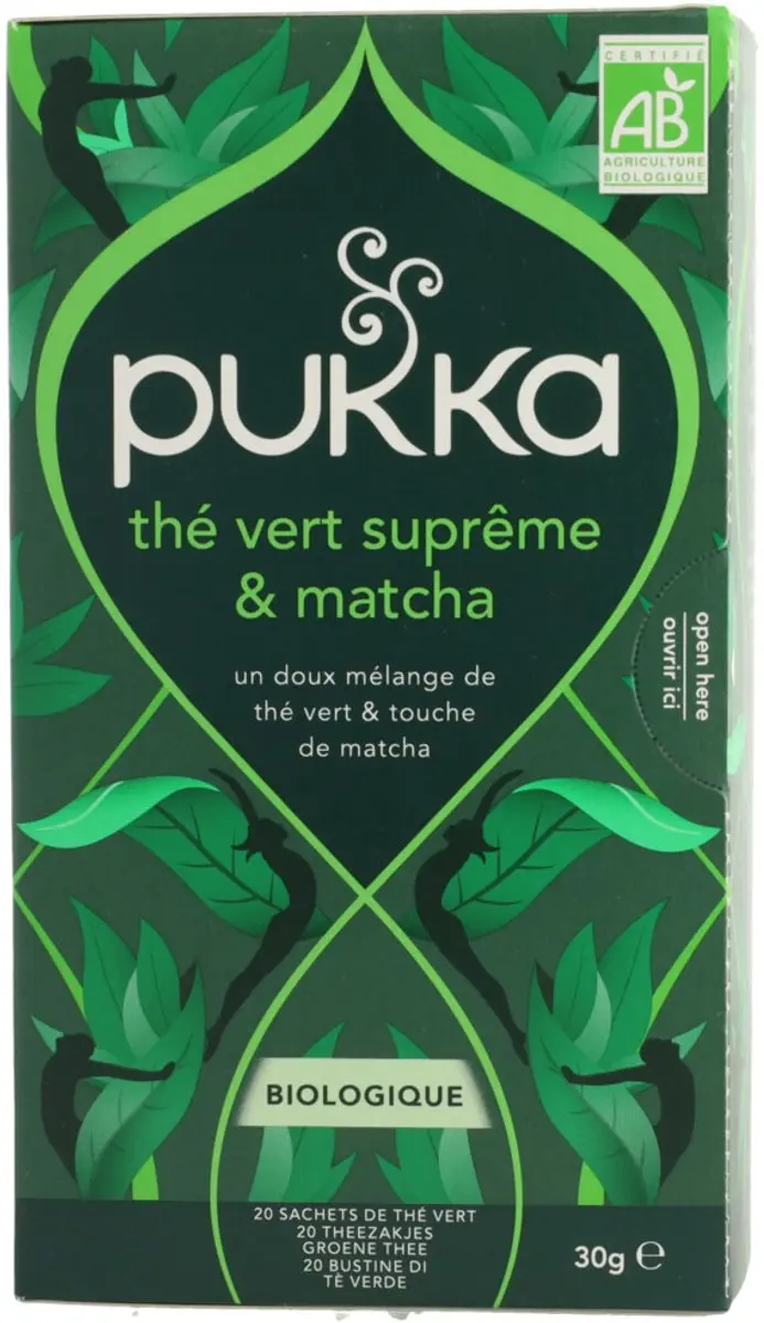 Pukka Tea Supreme Matcha Green - 20 Theezakjes