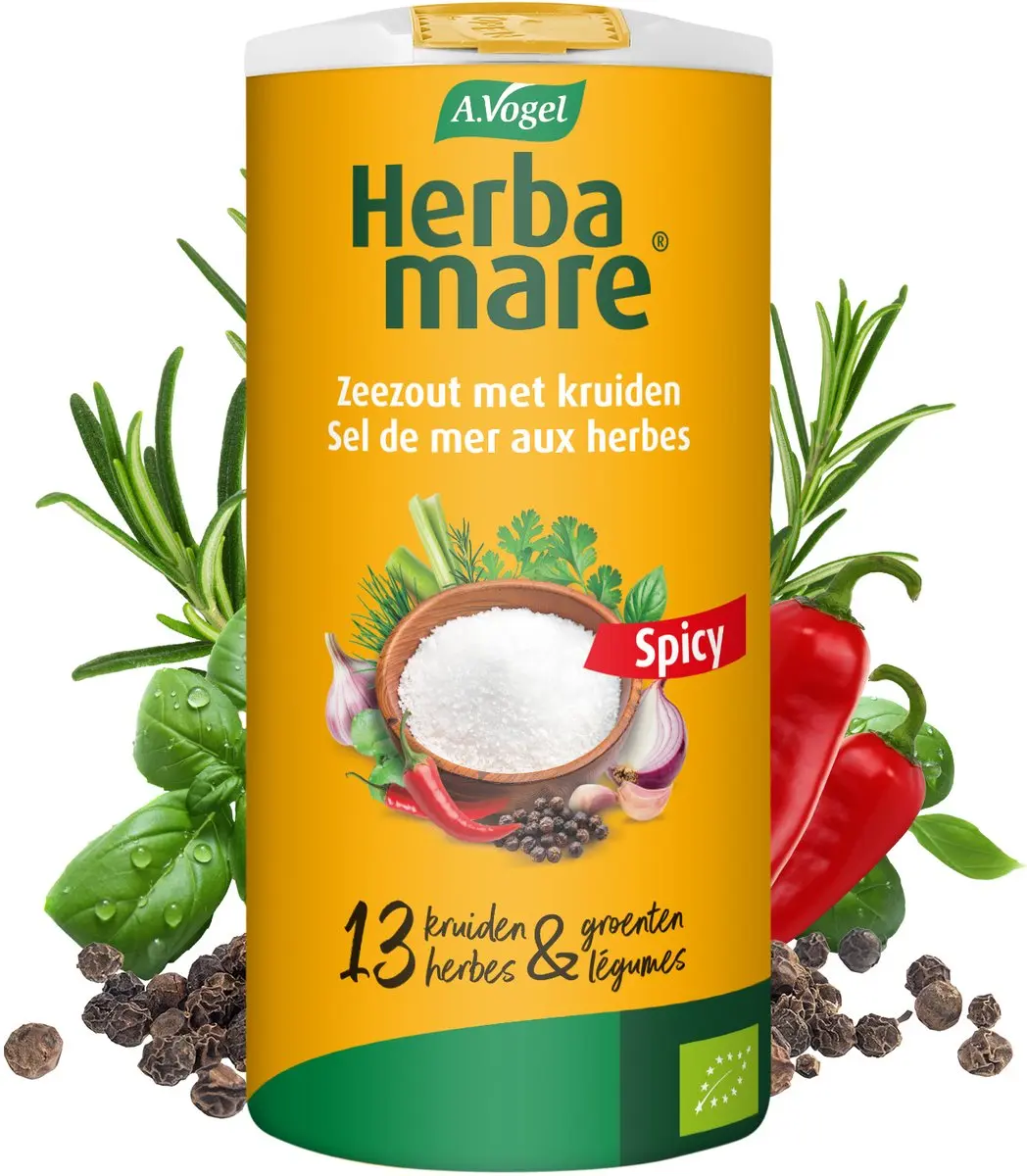 A.Vogel Herbamare Spicy Zeezout met Chili 250g