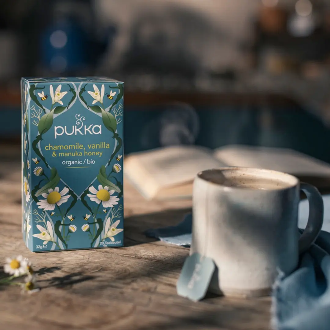 Pukka Kamille Vanille & Manuka Honing Kruidenthee 20 Zakjes