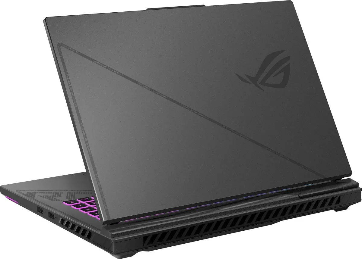 ASUS ROG Strix G16 G614FR-RV014W Gaming Laptop - 16" WUXGA - AMD Ryzen 9 7940HX - RTX 5070 Ti - 32GB DDR5 - 2TB SSD - Zwart