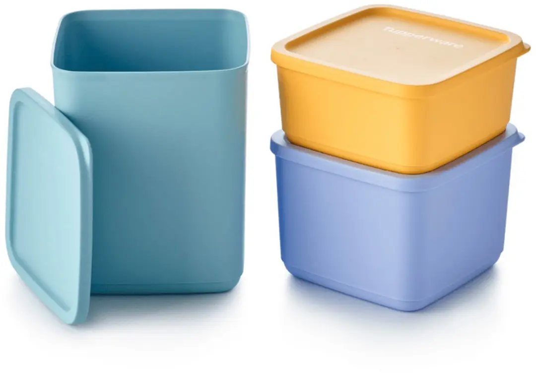 Tupperware Cubix Set, 3 delig
