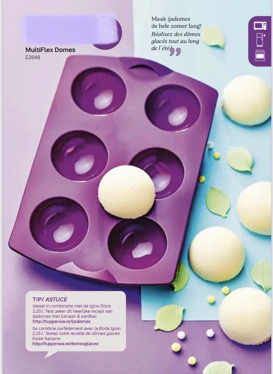 tupperware multiflex domes
