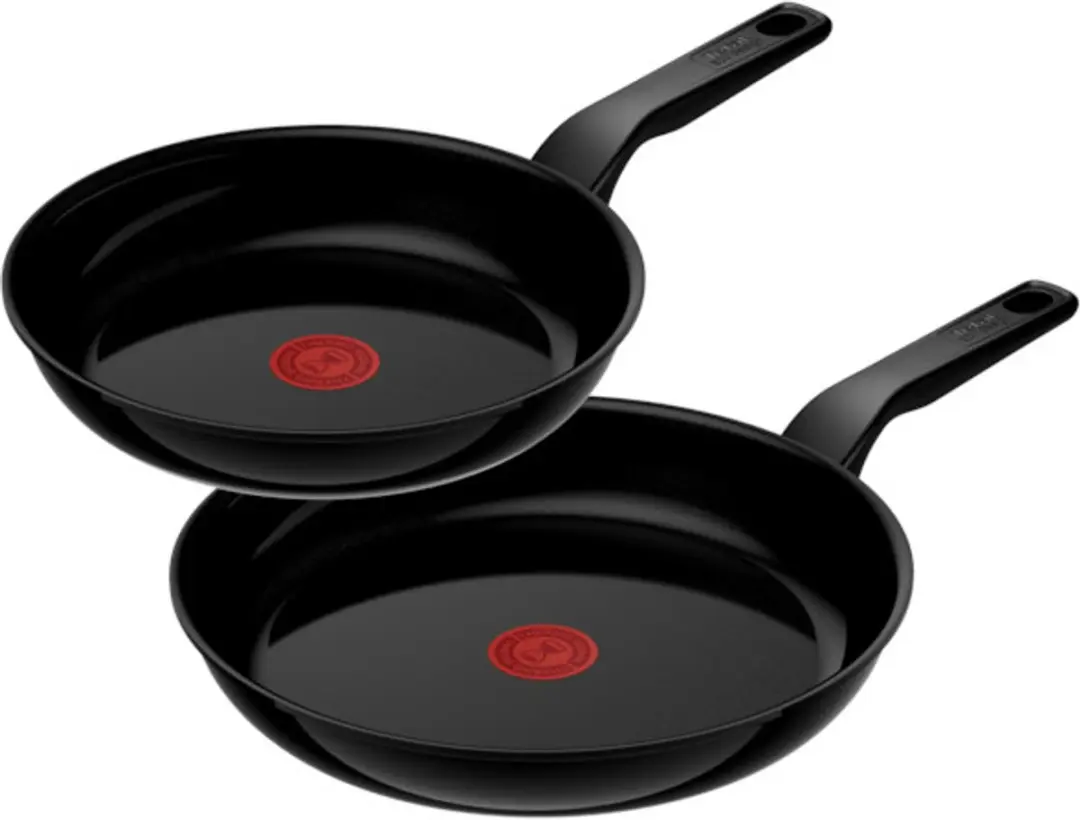 Tefal Renew Black Keramische Pannenset 24/28cm