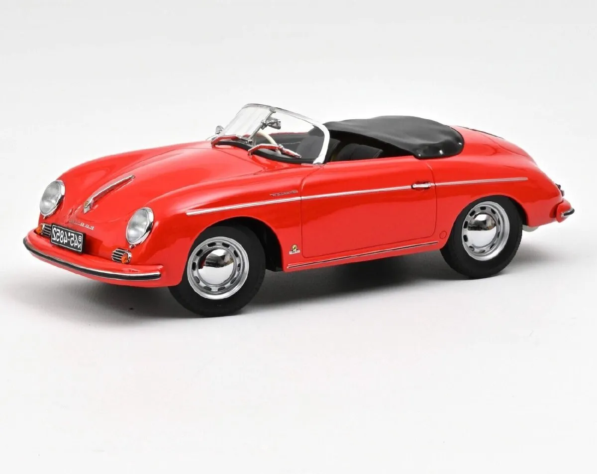 Porsche 356 Speedster 1954 - 1:18 Modelauto - Rood