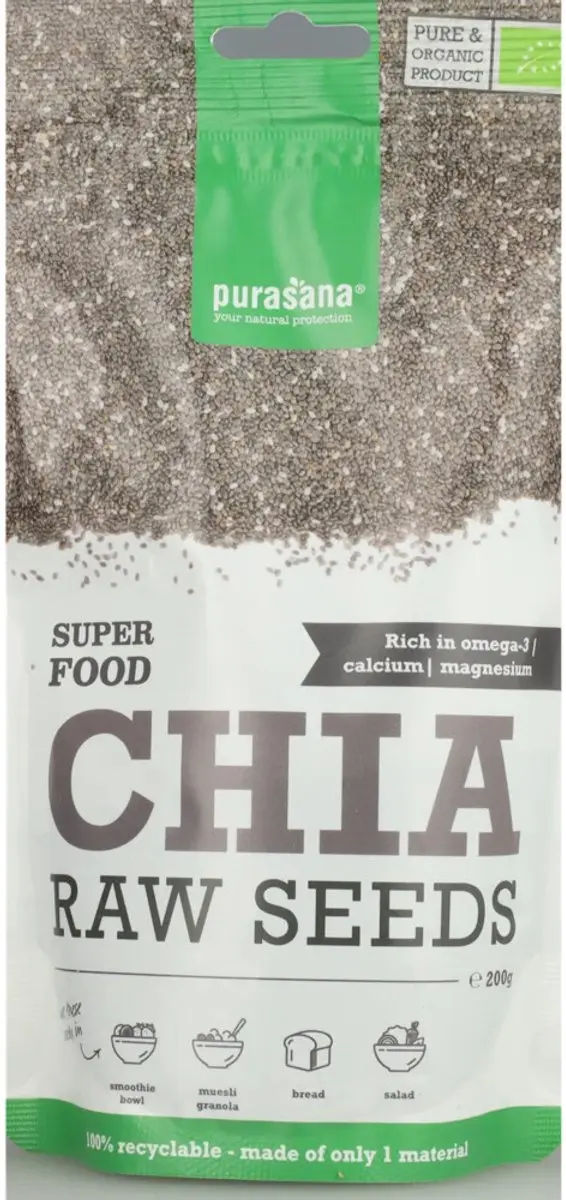Purasana Chia Zaden Bio 200g