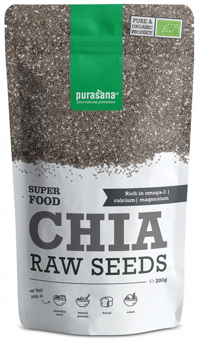 Purasana Chia Zaden Bio 200g