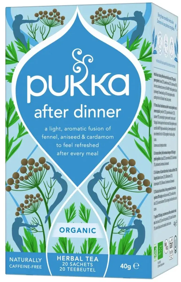 Pukka After Dinner Biologische Kruidenthee 20 Zakjes - Anijs/Zoethout/Kardemom