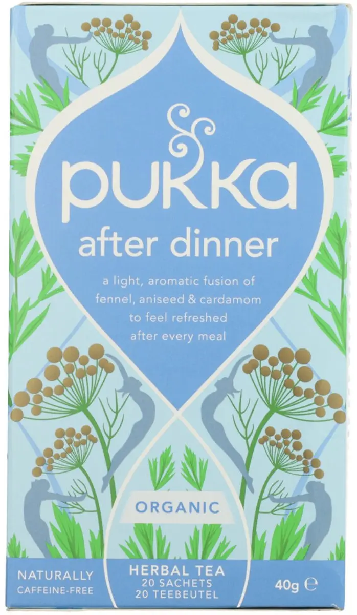 Pukka After Dinner Biologische Kruidenthee 20 Zakjes - Anijs/Zoethout/Kardemom