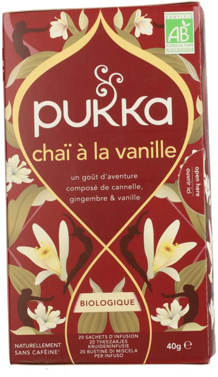 Pukka Vanilla Chai Biologische Thee 20 Zakjes