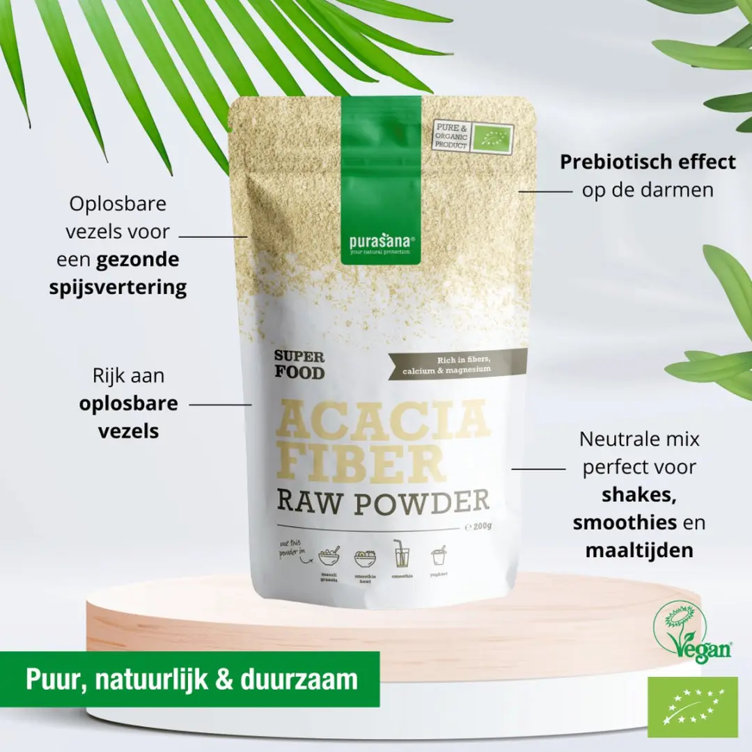 Purasana Acaciavezelfibre Bio 200g