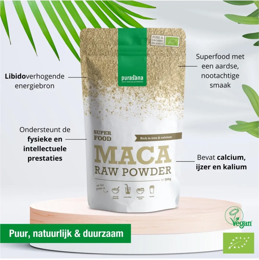 Purasana Maca Raw Poeder 200g