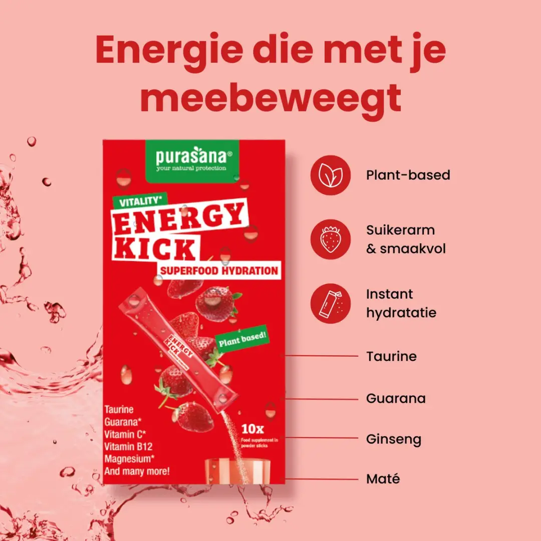 Purasana Hydration Superfoods Energy Kick 45ml