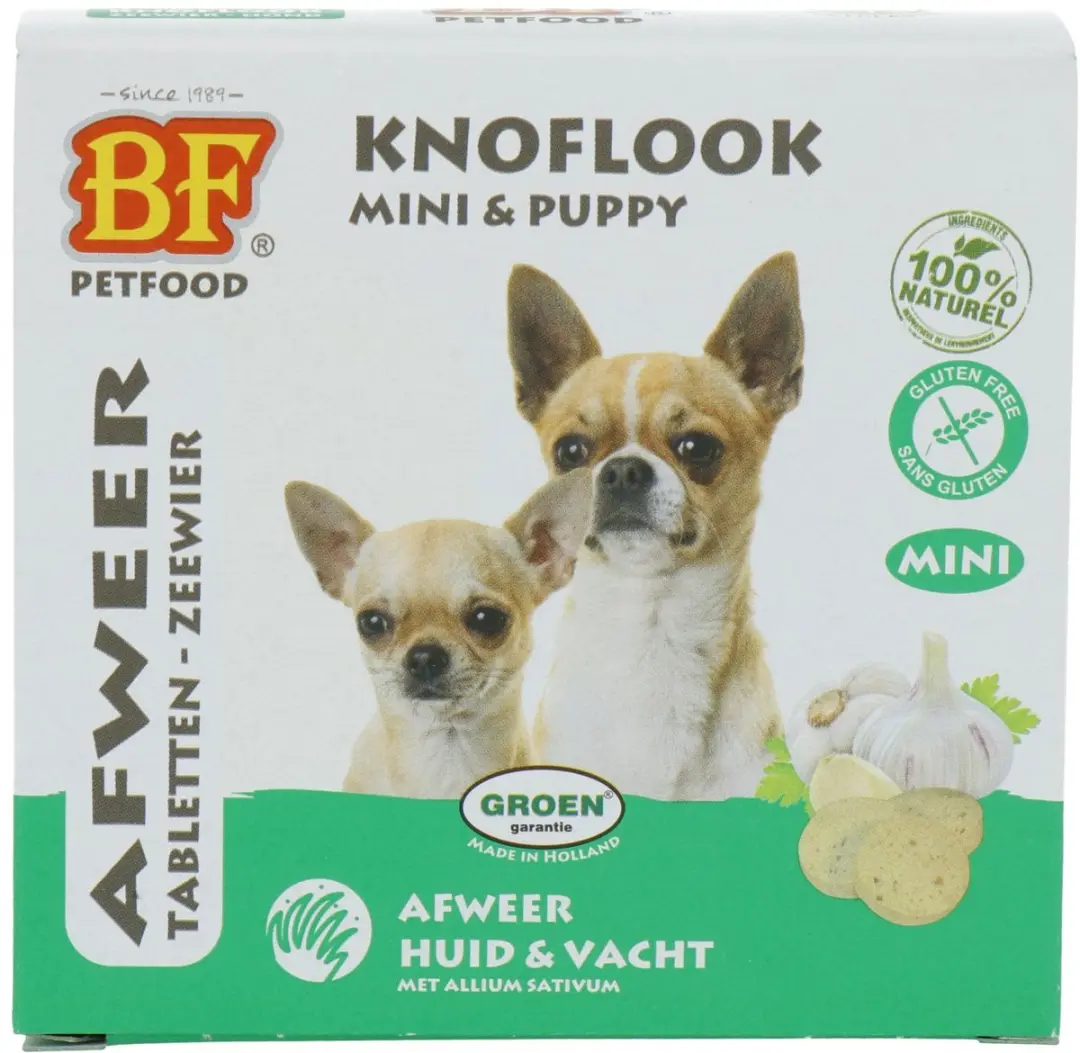 BF Petfood Hondensnoepjes Knoflook & Zeewier 100 Stuks