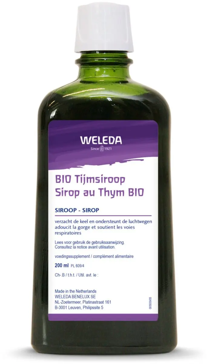 Weleda Bio Tijmsiroop 200ml