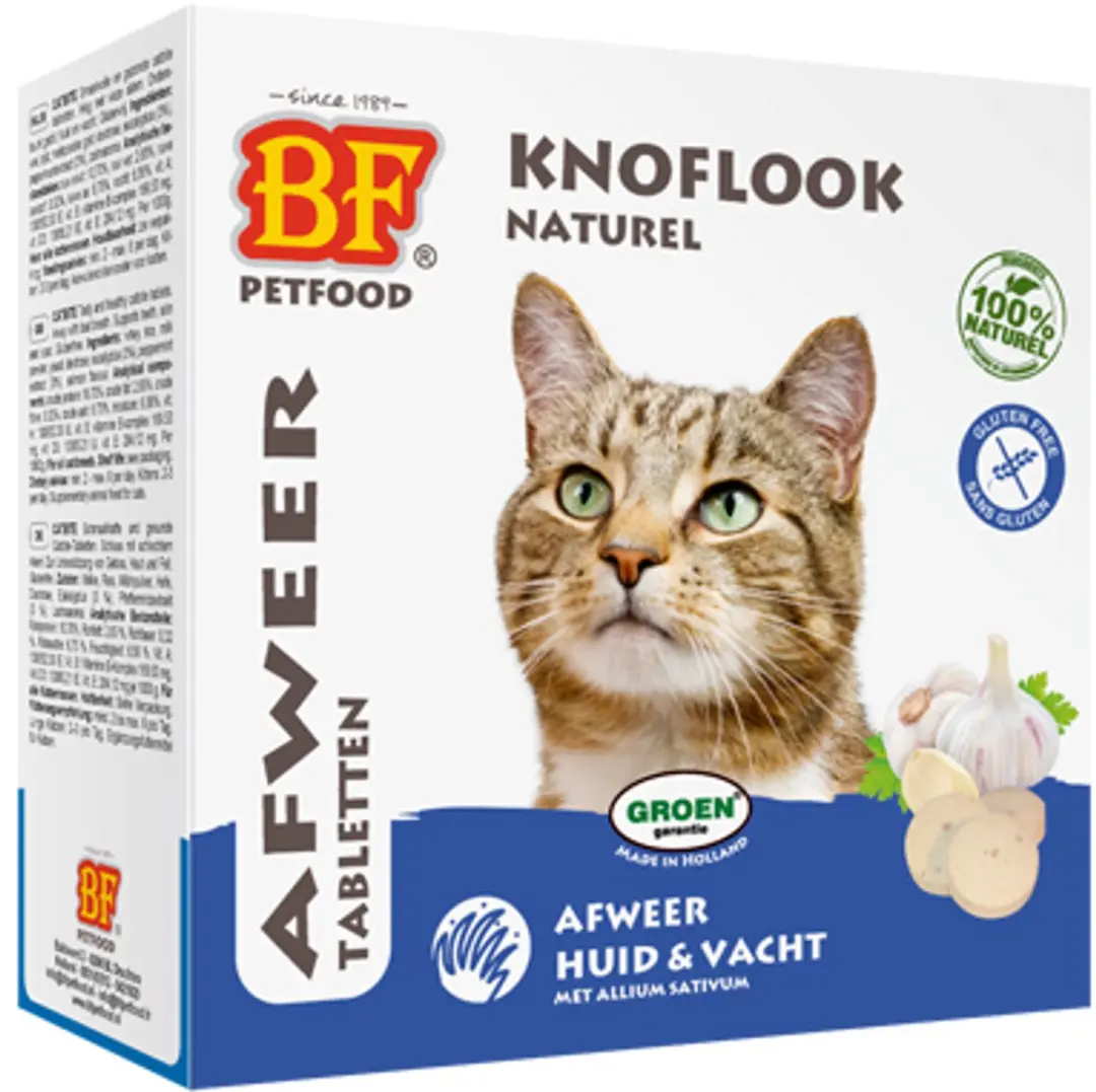 BF Petfood Kattensnoepjes Zalm & Knoflook - 100 Stuks